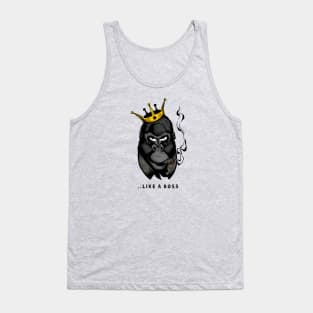 Gorilla Boss Cigars Tank Top